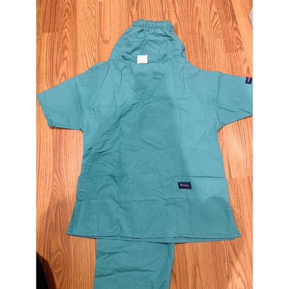 RMF scrub set XXS unisex Tea Blue - Picture 1 of 6